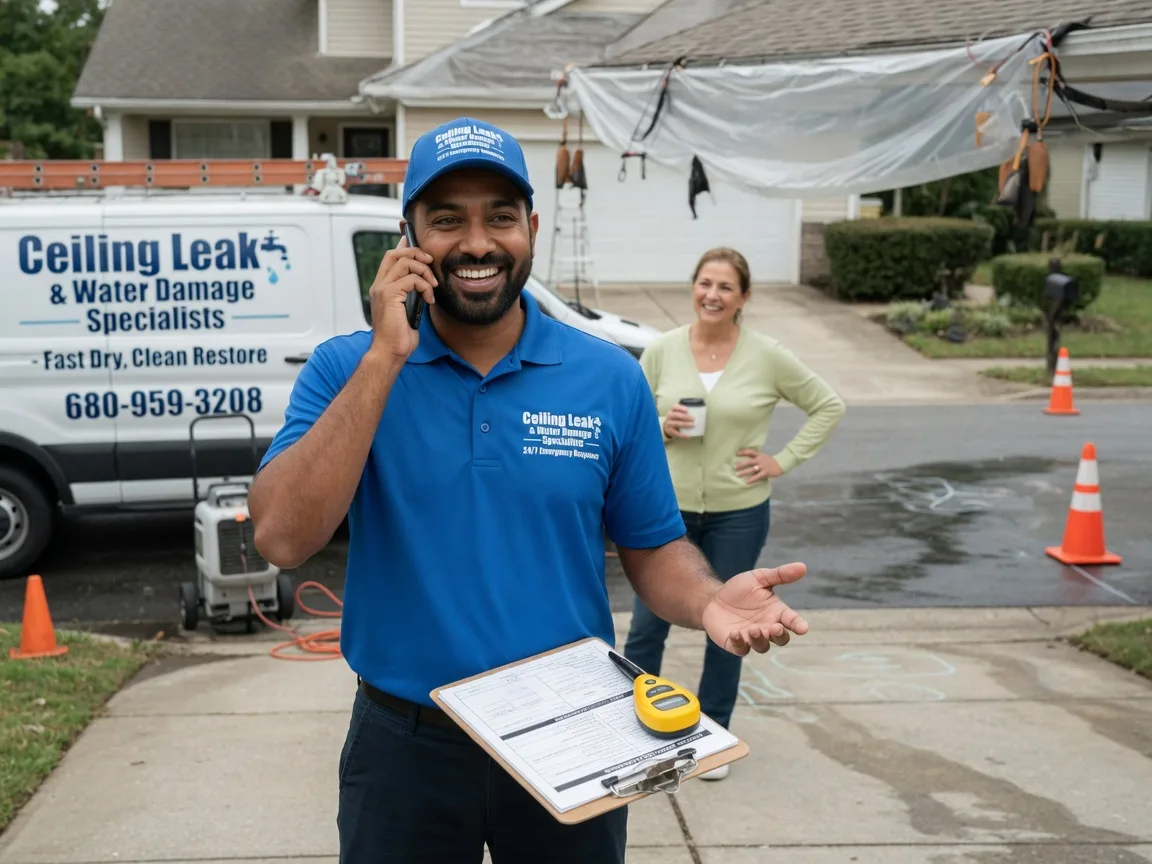 Ceiling Leak Cleanup Oregon, OH FAQs